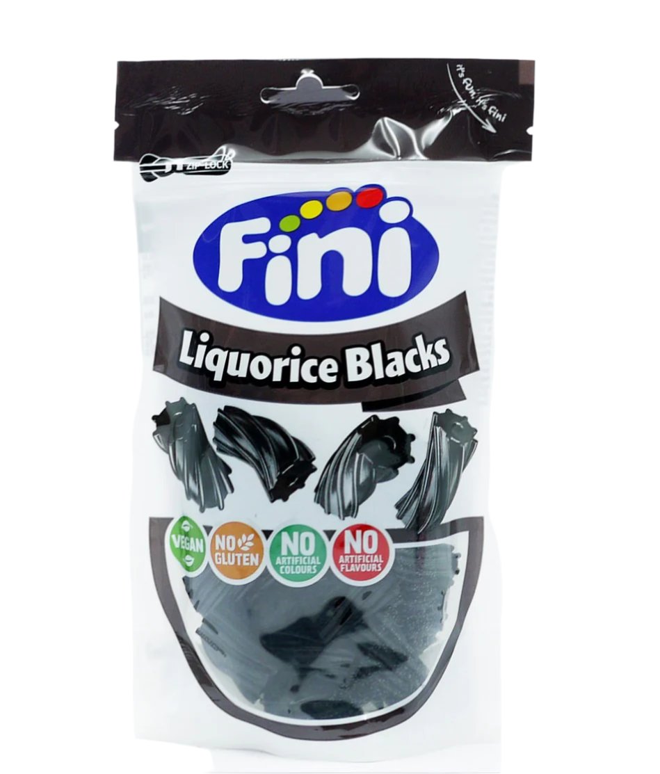 Fini Liquorice Blacks 150g Fini Liquorice Blacks 150g